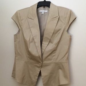 It’s a blazer but looks like a vest